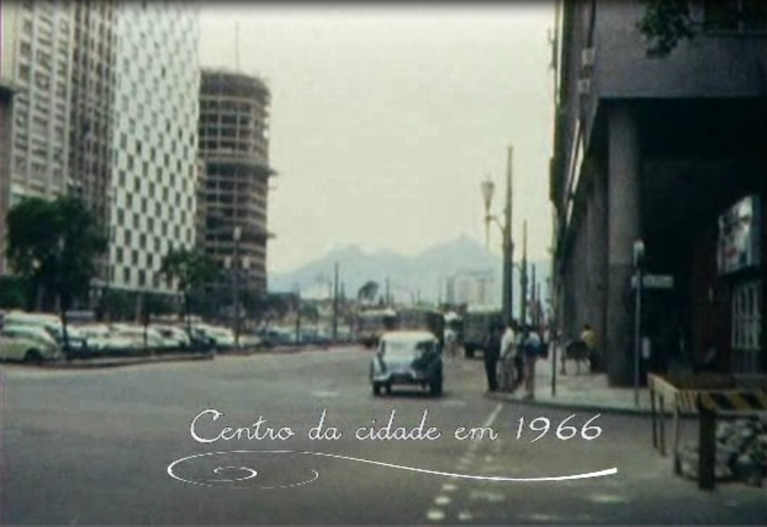 Centro da cidade em 1966