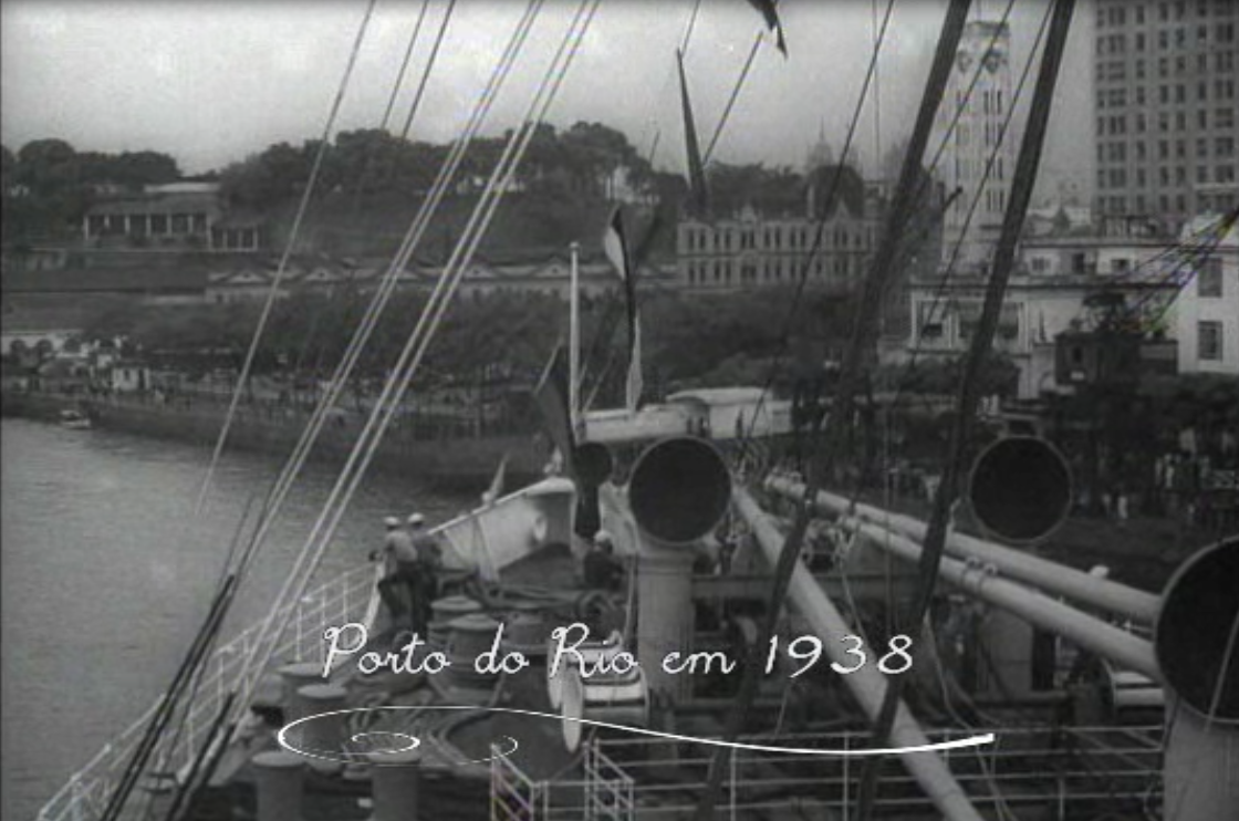 Porto do Rio em 1938