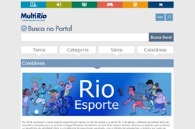 Portal MultiRio cria área dedicada ao esporte