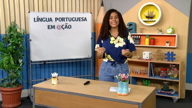 Semana 27.06 a 01.07 Videoaula Língua Portuguesa Rioeduca na TV Divulgação MultiRio