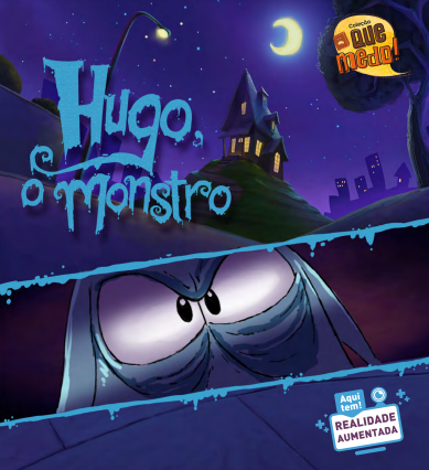 Capa do livro Hugo, o monstro.