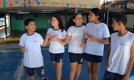 Combate a evasão escolar com o Programa Bora pra Escola na E.M. Amadeu Rocha 