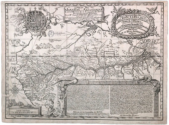 1 Mapa 1707 Samuel Fritz t