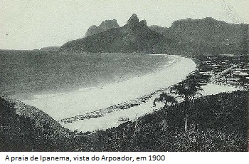 Ipanema - Praia em 1900
