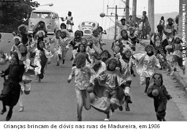 Clovis em Madureira em 1986. Foto Luis Bethencourt
