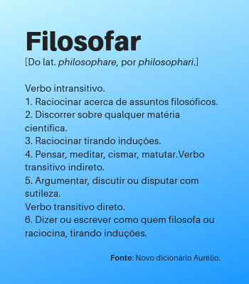 Filosofar